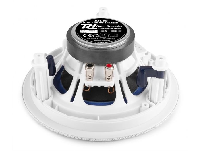Power Dynamics ESCS5 Conjunto altavoces de techo de bajo perfil 5,25” 952610