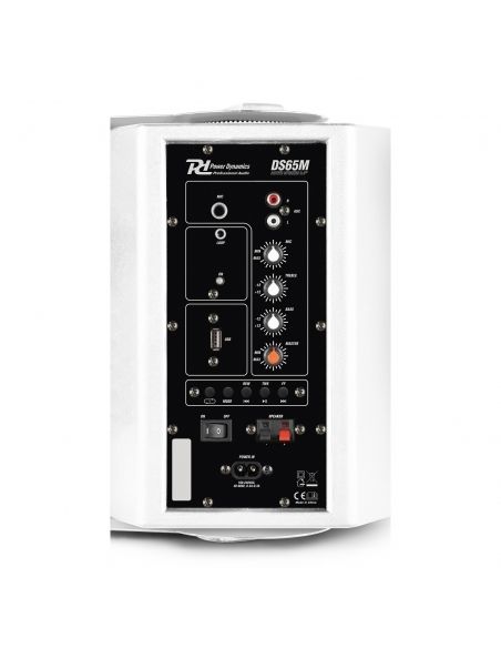Power Dynamics DS65MW Conjunto altavoces activo con BT 6.5” 125W Blanco 100064 - 4