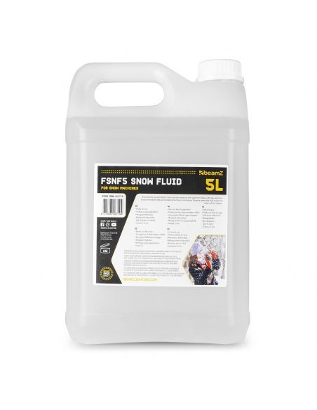 Beamz FSNF5 Líquido Nieve 5L 