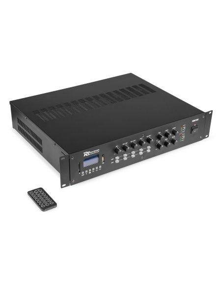 Power Dynamics PRM1202 Amplificador Matricial 2 Zonas Línea 100V 2 x 120W 952160