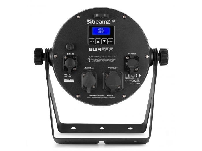 beamZ Pro BWA536 Foco PAR Aluminio IP65 LED 18x 12W 4-en-1 150790 - 4
