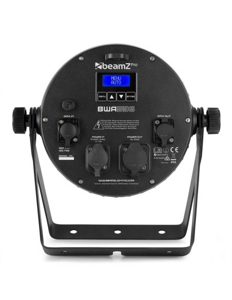 beamZ Pro BWA536 Foco PAR Aluminio IP65 LED 18x 12W 4-en-1 150790 - 4