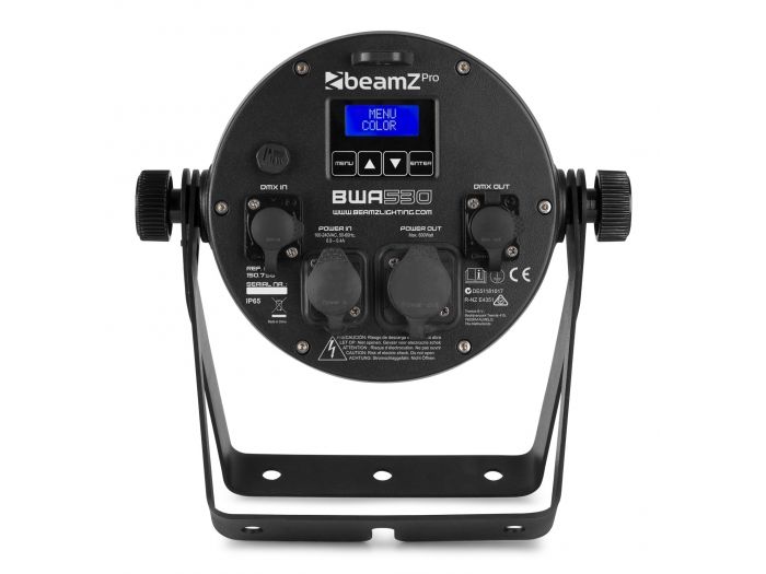 beamZ Pro BWA530 Foco PAR Aluminio IP65 LED 7x 10W 4-en-1 150796 - 4