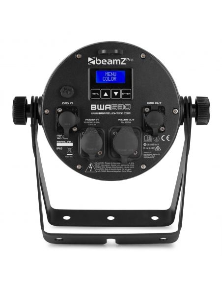beamZ Pro BWA530 Foco PAR Aluminio IP65 LED 7x 10W 4-en-1 150796 - 4