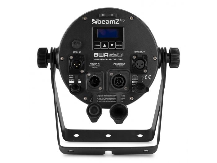 beamZ Pro BWA530 Foco PAR Aluminio IP65 LED 7x 10W 4-en-1 150796 - 5