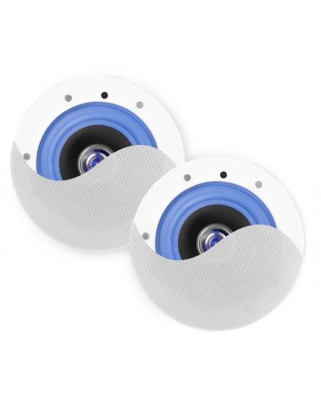 Power Dynamics ESCS6 Conjunto altavoces de techo de bajo perfil 6,5” 952612