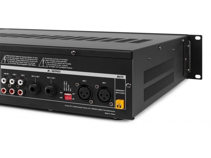 Power Dynamics PRM240 Mezclador amplificador 100V 6 canales 4-Zonas 240W 952154 - 7