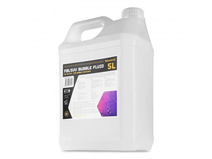 Beamz FBL5UV Líquido de Burbujas 5L activo UV 