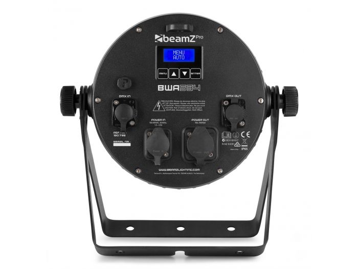 beamZ Pro BWA534 Foco PAR Aluminio IP65 LED 12x 15W 6-en-1 150792 - 4