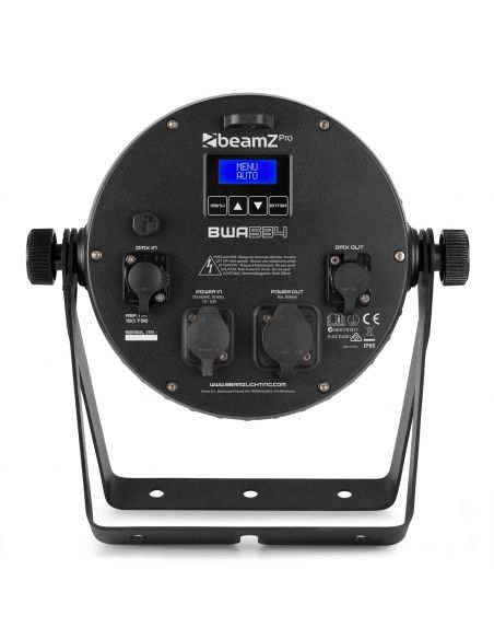 beamZ Pro BWA534 Foco PAR Aluminio IP65 LED 12x 15W 6-en-1 150792 - 4
