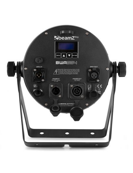 beamZ Pro BWA534 Foco PAR Aluminio IP65 LED 12x 15W 6-en-1 150792 - 5