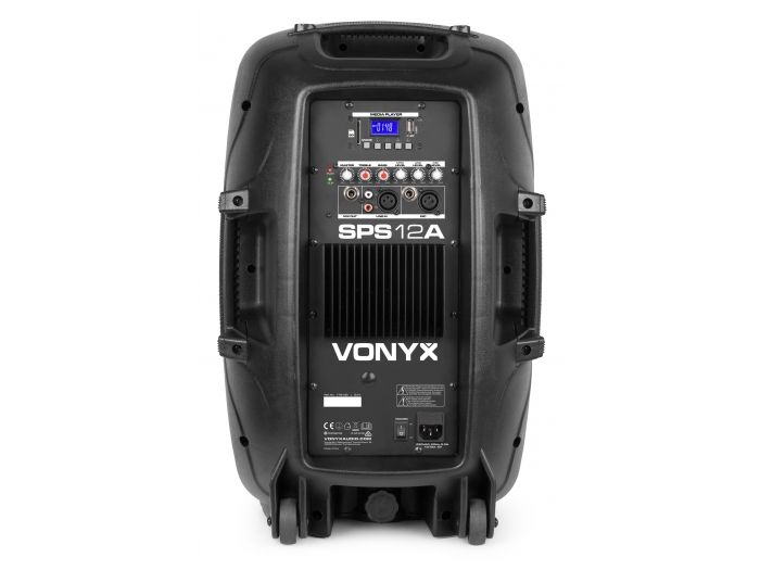 Vonyx SPS12A Kit de altavoz 12” activo con Mp3 y trípode 178132 - 6