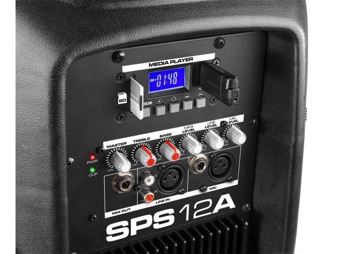 Vonyx SPS12A Kit de altavoz 12” activo con Mp3 y trípode 178132 - 7