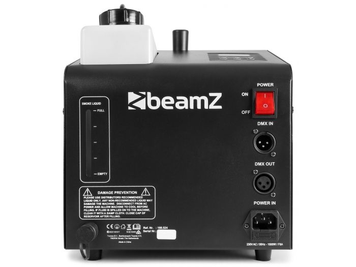 beamZ SB1500LED Maquina de Humo yBurbujas con Led RGB 160524 - 5