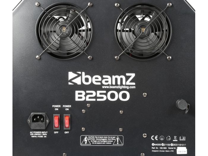 beamZ B2500 Maquina de burbujas doble 160569 - 5