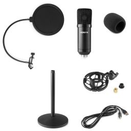 Vonyx CMTS300 Studio Microphone Set Black 173518 2