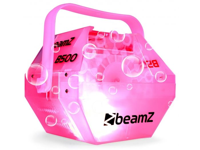 Beamz B500LED Maquina de burbujas mediana con LED RGB 