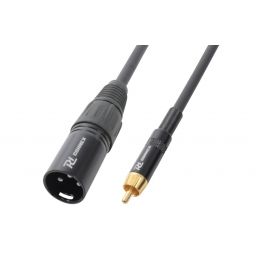 PD-Connex CX52-3 Cable XLR Macho -RCA Macho 3.0m 177104 - 1