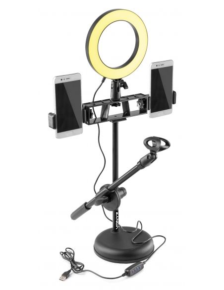 RL20 LUZ CIRCULAR + SOPORTE SOBREMESA