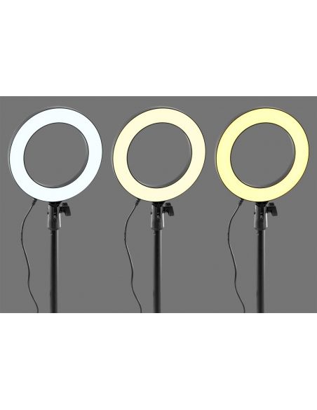 RL20 LUZ CIRCULAR + SOPORTE SOBREMESA