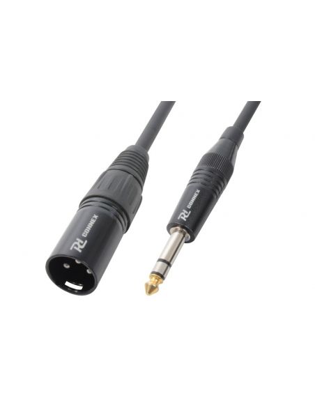PD-Connex CX44-3 Cable XLR macho-Jack 6.3 Stereo 3.0m 177078 - 1