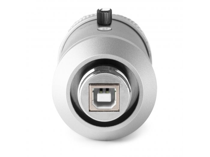 Vonyx CM320S Micrófono estudio USB Titanio con Echo 173552 - 9