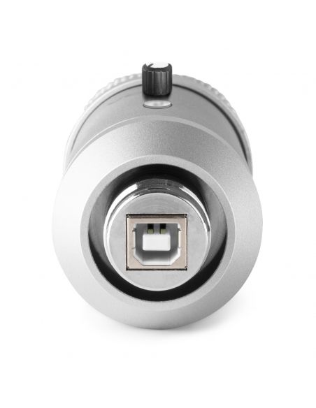 Vonyx CM320S Micrófono estudio USB Titanio con Echo 173552 - 9