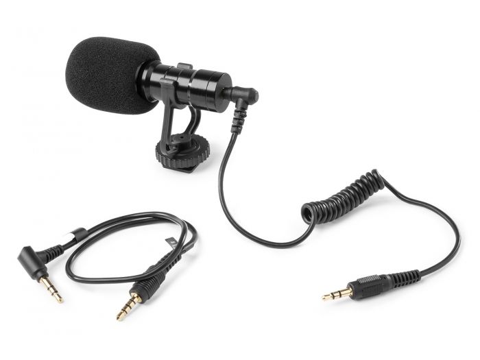 Vonyx CMC200 Micrófono de condensador para Teléfono & Camara 173410