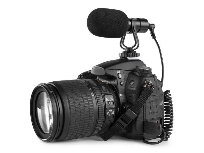 Vonyx CMC200 Micrófono de condensador para Teléfono & Camara 173410