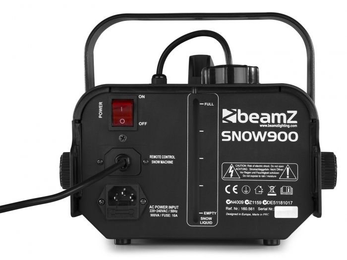 Beamz SNOW900 Maquina de nieve 