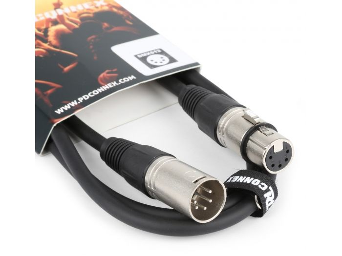 PD-Connex CX102-6 Cable 5-PIN DMX Macho XLR - Hembra XLR 6.0m 177929 - 2