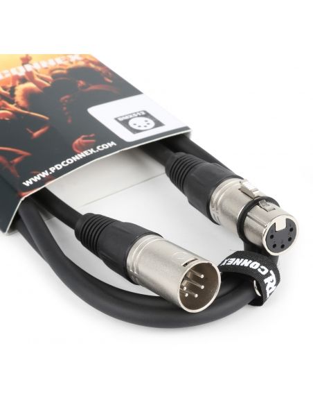 PD-Connex CX102-6 Cable 5-PIN DMX Macho XLR - Hembra XLR 6.0m 177929 - 2