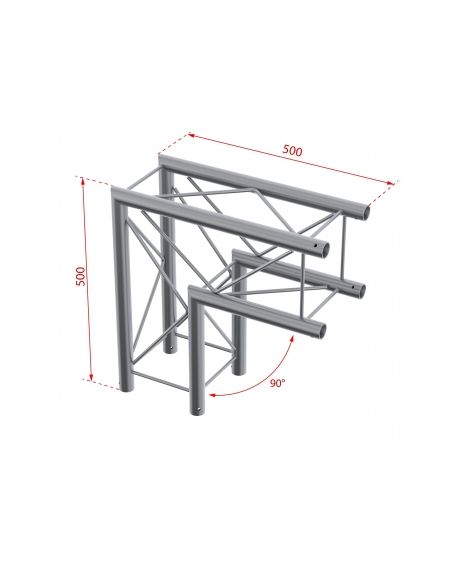beamZ Pro P24-C21 Deco Truss 2-way 90º corner 182552