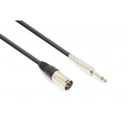 Vonyx CX312-8 Cable XLR Macho- jack 6.3 Mono (8m) 177734 - 1