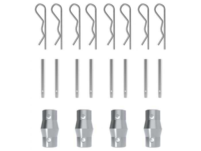 beamZ Pro P24 DECO Juego de conectores truss (4x) 182565