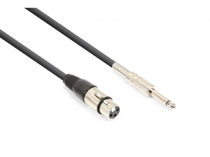 Vonyx CX314-1 Cable XLR Hembra-Jack 6.3 Mono (1.5m) 177736 - 1