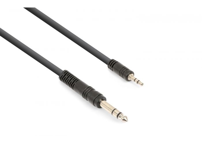Vonyx CX330-1 Cable 3.5mm Stereo- 6.3mm Stereo 1.5m 177764 - 1