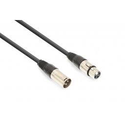 Vonyx CX350-6 DMX Cable 3-Pin XLR Macho - XLR Hembra 6m (110Ohm) 177793 - 1