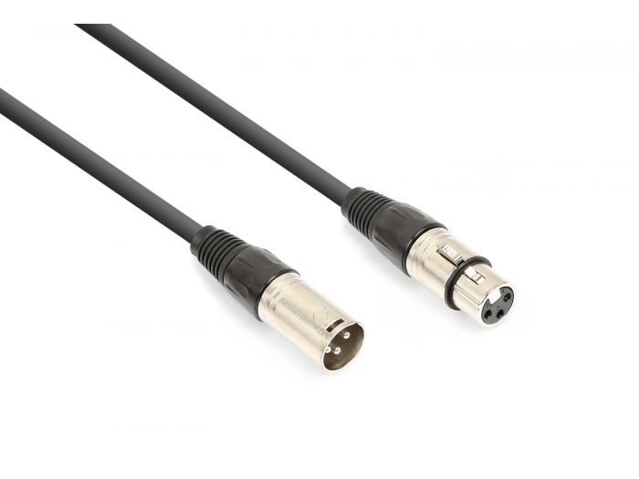 Vonyx CX350-1 DMX Cable 3-Pin XLR Macho - XLR Hembra 1.5m (110Ohm) 177790 - 1