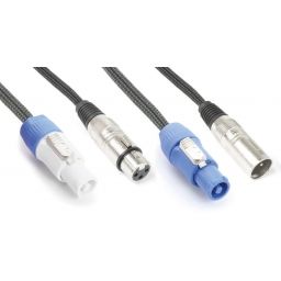 PD-Connex CX05-10 Audio Combi Cable Alimentacion B - XLR F/ Alimentacion A - XLR M 10m 176716 - 1