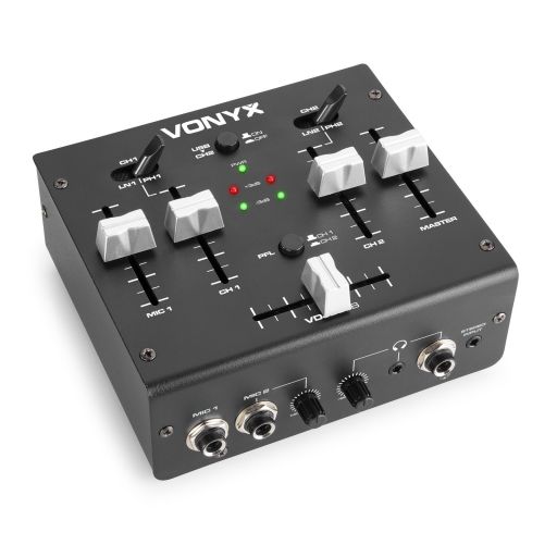 VONYX VDJ2USB Mezclador 3 canales DJ/USB 172744