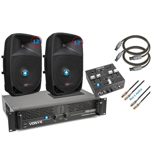 Equipo de sonido Pyle Pro PACK PUNCH 2