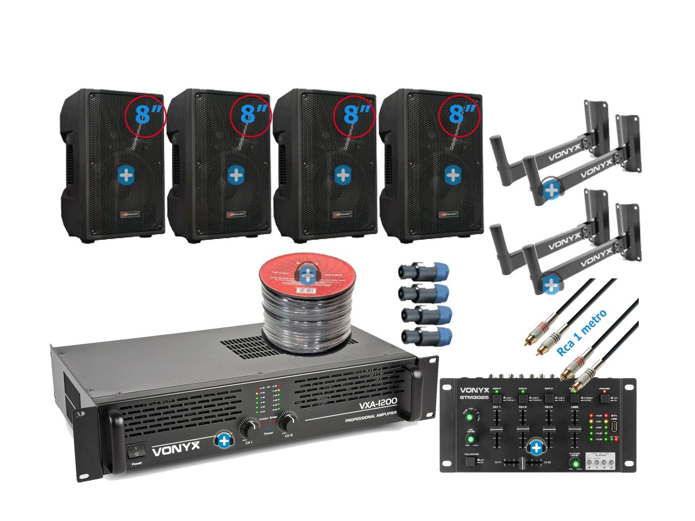 Equipo de sonido Pro PACK ROCHESTER