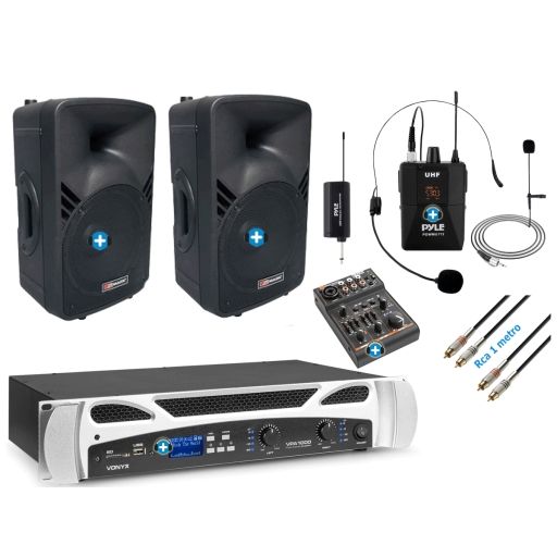 Pack ECO-GIM-PLUS 15  con Bluetooth Mic Diadema