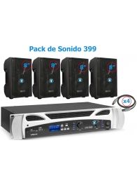 Pack de Sonido 399 - Etapa VPA1500 bt  y 4 Altavoces Pasivos 8 Pulgadas Medium - 1