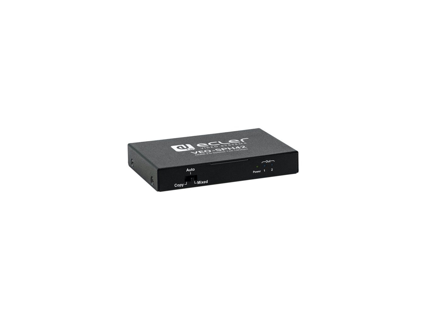 ECLER Distribuidores  Distribuidor 1x2 HDMI 2.0 VEO-SPH42