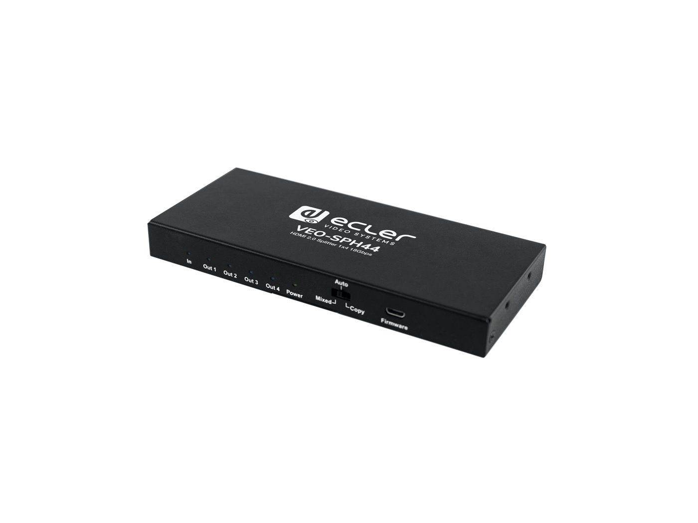 ECLER Distribuidores  Distribuidor 1x4 HDMI 2.0 VEO-SPH44
