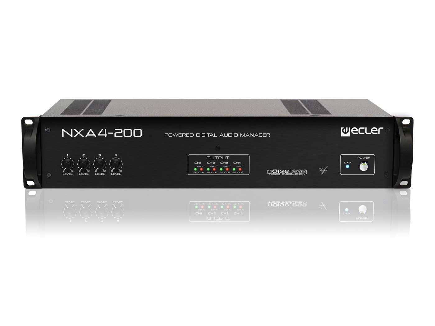 ECLER Gestores Digitales De Audio  4x200 WRMS | DSP | Clase D | Silencioso | TP-NET | EclerNet NXA4-200