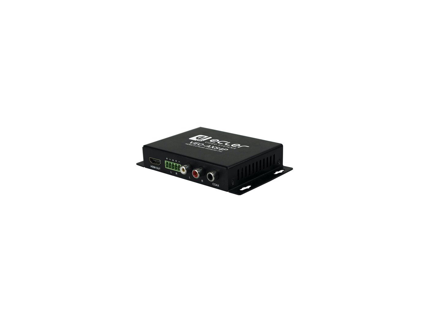 ECLER Dispositivos De Gestión De Audio  Desembebedor de audio HDMI 2.0 VEO-AXS4P