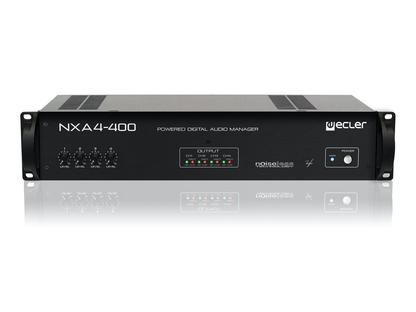 ECLER Gestores Digitales De Audio  4x400 WRMS | DSP | Clase D | Silencioso | TP-NET | EclerNet NXA4-400